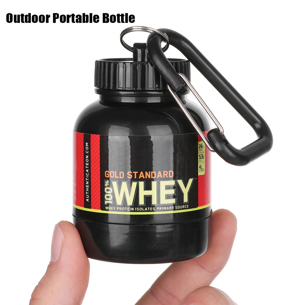 Protein Bar Box - Botol bubuk Protein portabel Mini dengan