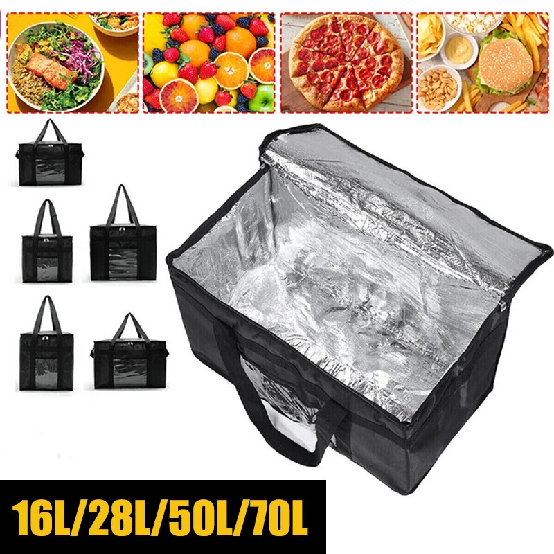 Food Z - Tas makan siang portabel kapasitas besar,