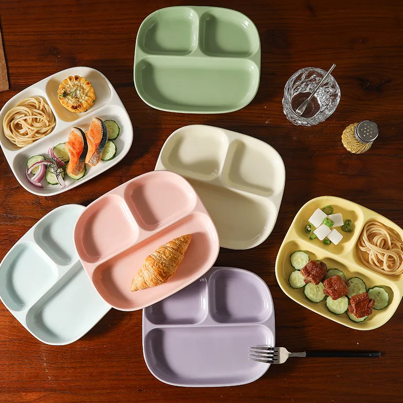 Piring Sarapan Keramik Tiga Se - Food Snacks For Weight Loss ulasan dan harga