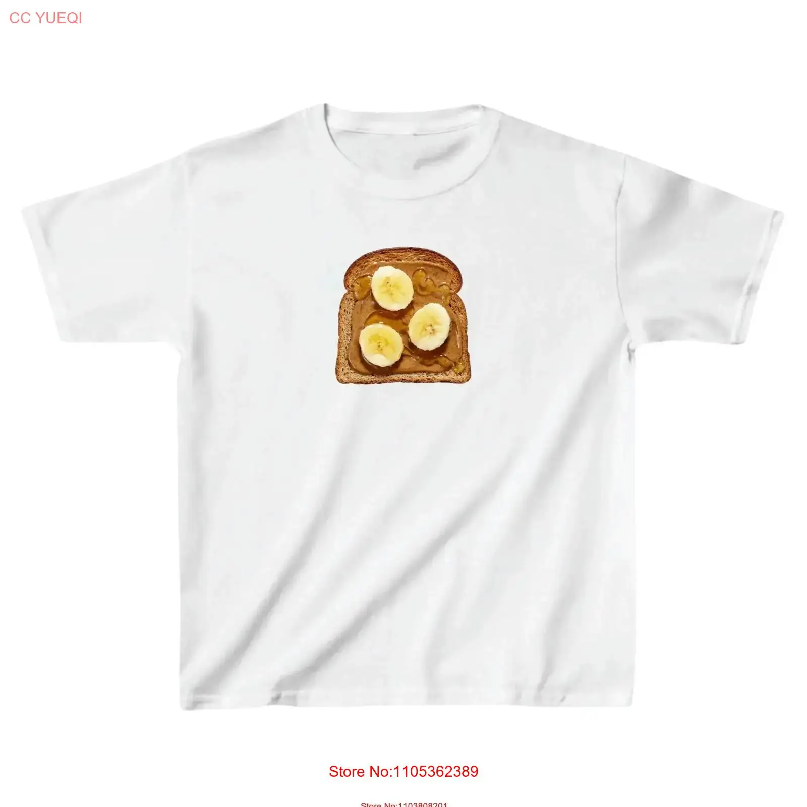 Kaos Bayi Motif Pisang dan Sel - Peanut Butter Snack ulasan dan harga