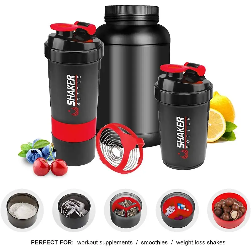 Botol Protein berlapis 500ml,  - Protein Bar Box ulasan dan harga